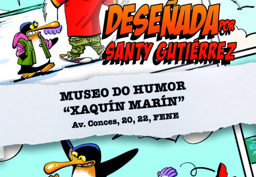 Abre o prazo para inscribirse no Obradoiro de Banda Deseñada que impartirá o debuxante Santy Gutierrez no Museo do Humor Xaquín Marín